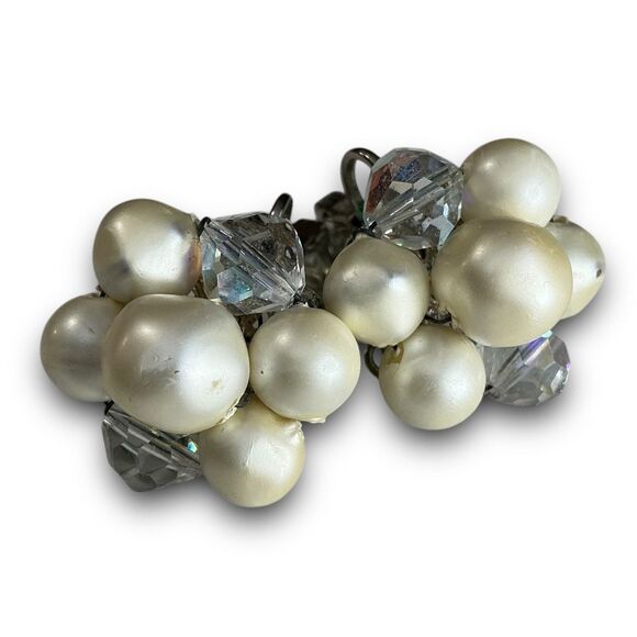 Laguna B Pearl and Crystal Earrings - Picture 5 of 6